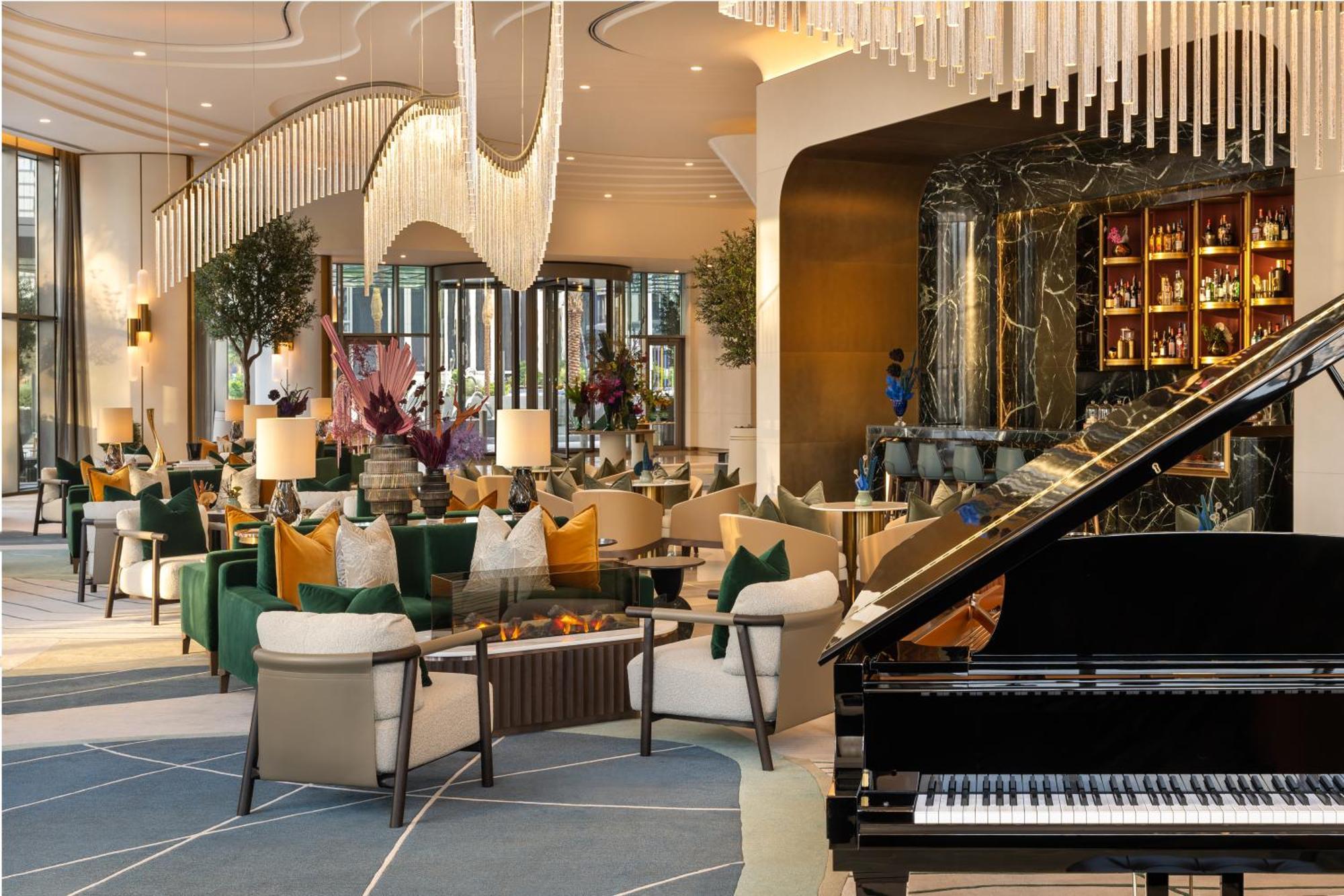 Address Creek Harbour Otel Dubai Dış mekan fotoğraf The Lounge at the InterContinental London The O2